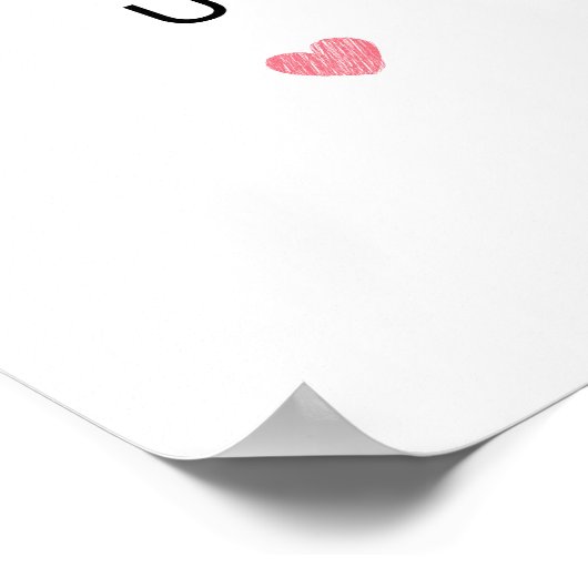 Ik voel me 4 U Poster (Hoek)