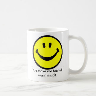 "Ik voel me allemaal warm van binnen" Koffiemok