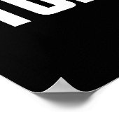 Ik voel me alsof ik morgen al klaar ben poster (Hoek)