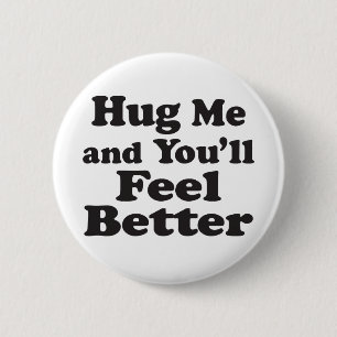 Ik voel me beter - 2¼ inch ronde Button