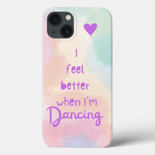 Ik voel me beter als ik dans! Case-Mate iPhone case (Achterkant)