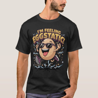 Ik voel me Eierstikke – Grappige Eierwoordspeling T-shirt