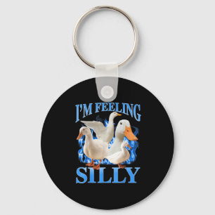 Ik voel me Gekke Funny Goose Meme Bootleg  Sleutelhanger
