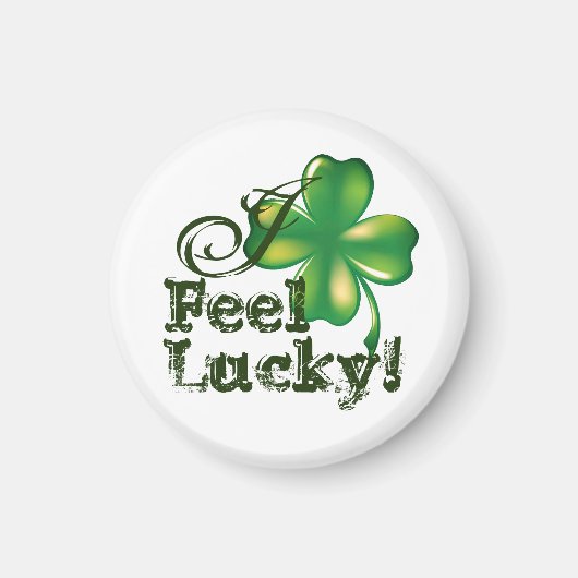 Ik voel me Lucky, St. Patrick's Day, magneet (Voorkant)