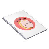Ik voel me schattig, grappige jelly donut grap notitieboek (Rechterzijde)