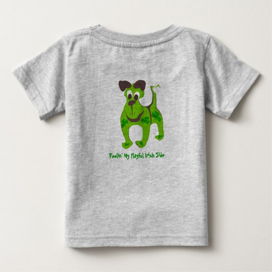 Ik voel mijn speelse Ierse kant (Achterkant)