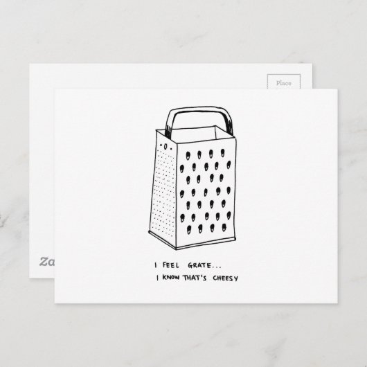 Ik voel Rooster Briefkaart (Voorkant / Achterkant)