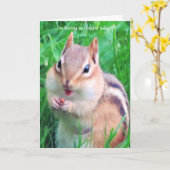 Ik voel vandaag Chipper! Kaart (Gele Bloem)