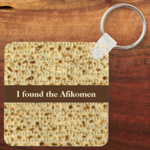 Ik vond de Afikomen matzo Passover Sleutelhanger