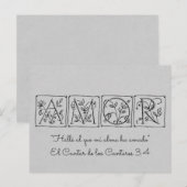 Ik vond Degene van wie mijn ziel houdt ~ Schriftge Briefkaart (Voorkant / Achterkant)