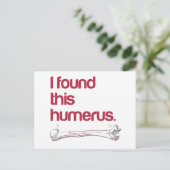 Ik vond deze humerus briefkaart (Staand voorkant)