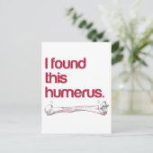 Ik vond deze humerus briefkaart (Staand voorkant)