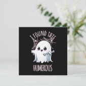 Ik vond deze humerus grappige Halloween geest (Staand voorkant)