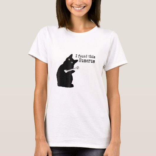 Ik vond deze Humerus Humoureuze Cat Lover Hallowee T-shirt (Voorkant)