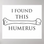 Ik vond deze Humerus Poster (Voorkant)