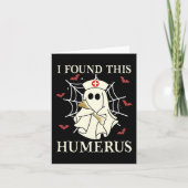 Ik vond deze humerus spook verpleegster grappig Ha Kaart (Voorkant)