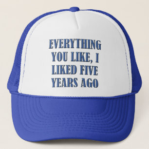 Ik vond het eerst Grappige Cap Hoed Trucker Pet