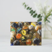 Ik vond je marbles briefkaart (Staand voorkant)