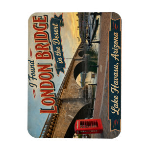 Ik vond London Bridge in de woestijn Lake Havasu Magneet