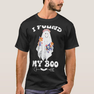 Ik vond mijn boek Ze vond haar boek Grappige koppe T-shirt