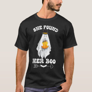 Ik vond mijn boek Ze vond haar boek Grappige koppe T-shirt