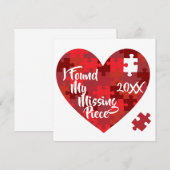 Ik vond mijn ontbrekende stuk - Aankondiging van a (Voorkant / Achterkant)