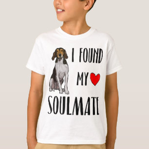 Ik vond mijn zielgenoot die Walker Coonhound Dog b T-shirt