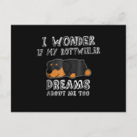Ik vraag me af of mijn rottweiler ook over mij dro
