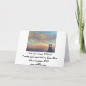 Ik vraag me af wat er daar rond is kaart (Achterkant)