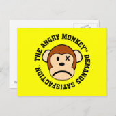 Ik vraag om tevredenheid briefkaart (Voorkant / Achterkant)