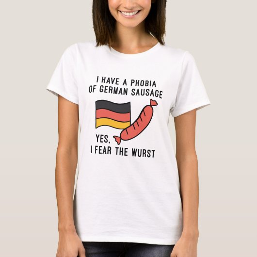 Ik vrees de woest t-shirt (Voorkant)