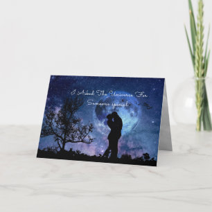 Ik vroeg het Universum - Valentijnsdag Kaart