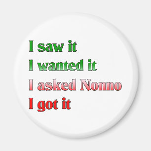 Ik vroeg Nonno Magneet