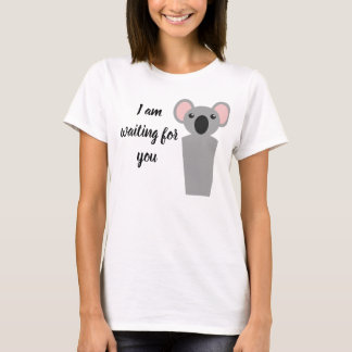 Ik wacht op jou t-shirt