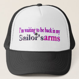 Ik wacht op m'n lieflijke Sailors Arms. Trucker Pet