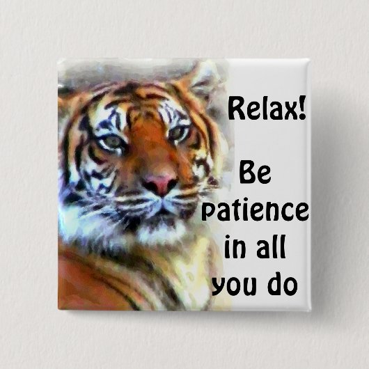 Ik wacht op_ vierkante button 5,1 cm (Voorkant)