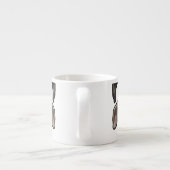 Ik wacht wel. . . espresso kop (Achterkant)