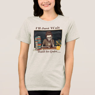 Ik wacht wel even Tri-Blend shirt