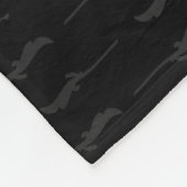 Ik wacht wel. . . fleece deken (Hoek)