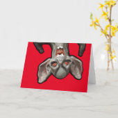 Ik wacht wel. . . kaart (Gele Bloem)