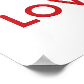 Ik walg altijd van je afdrukken of poster (Hoek)