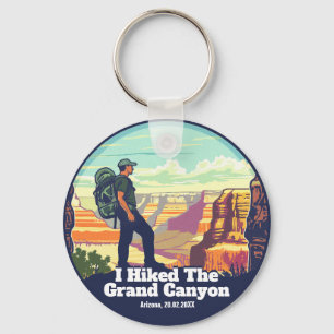 Ik wandelde door het Grand Canyon National Park in Sleutelhanger