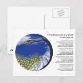 Ik wandelde Eenzaam als Briefkaart van Mandala van (Voorkant / Achterkant)