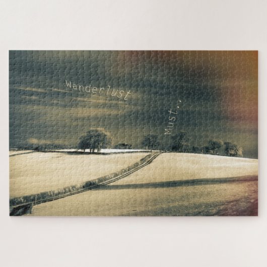 Ik wander omdat... legpuzzel (Horizontaal)