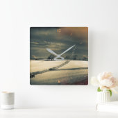 Ik wander omdat... vierkante klok (Huis)