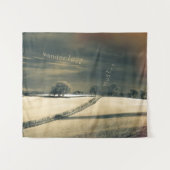 Ik wander omdat... wandkleed (Voorkant (horizontaal))