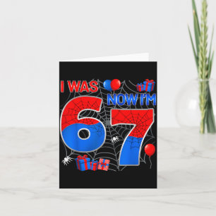 Ik was 6 nu ben ik 7 jaar oude jongen kinderen 7e kaart