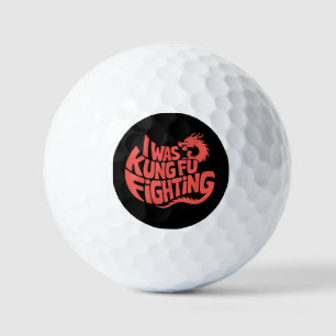 Ik was aan het vechten met kung fu golfballen
