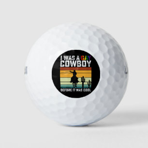 Ik was een homo-cowboy voordat het cool was LGBT Golfballen