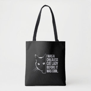 Ik was een kinderloze kattenvrouw voordat het cool draagtas